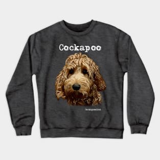 Red Cockapoo / Spoodle and Doodle Dog Crewneck Sweatshirt